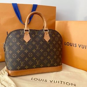 😍UNIQUE😍 Alma Louis Vuitton Authentic Satchel!